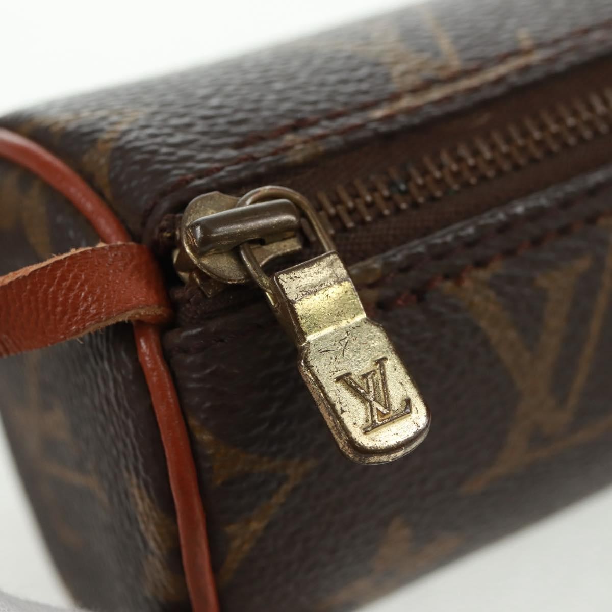 Louis Vuitton Papillon Pochette Monogram Canvas Brown Canvas Clutche & Pouche Bag (Pre-Owned)