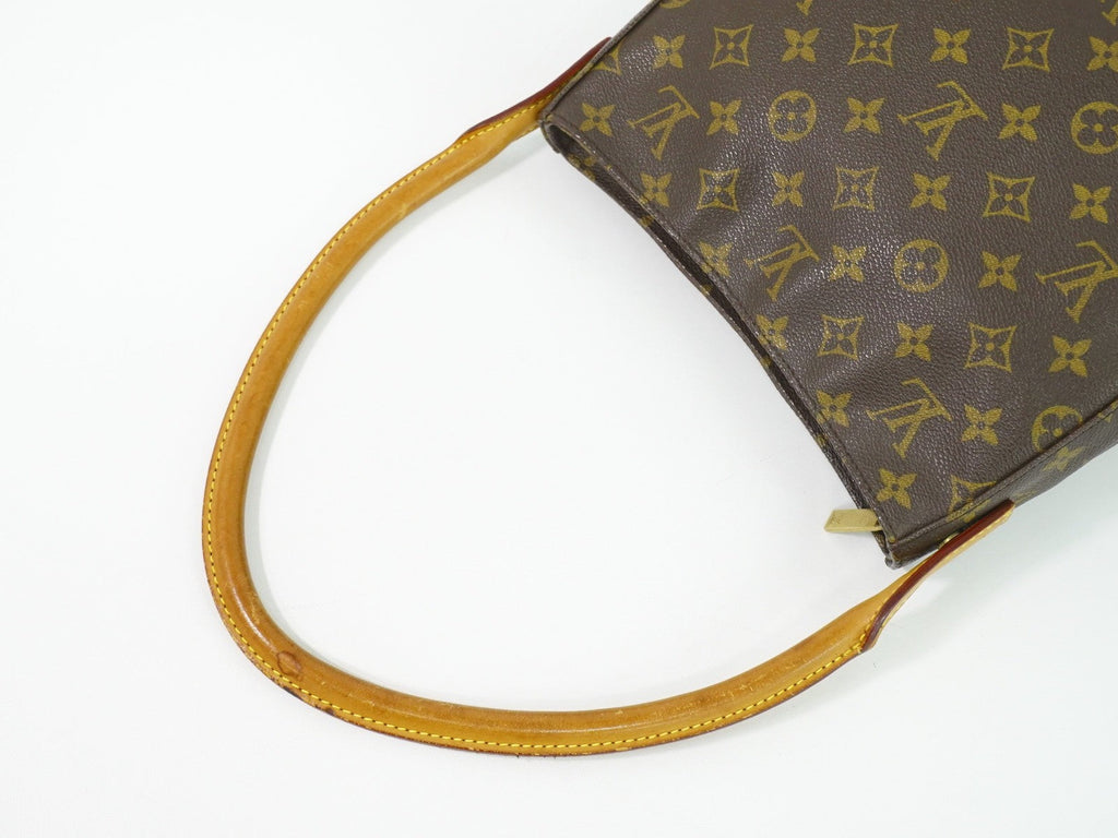 Louis Vuitton Monogram Looping Handbag Monogram Canvas Brown Canvas Shoulder Bag Bag (Pre-Owned)