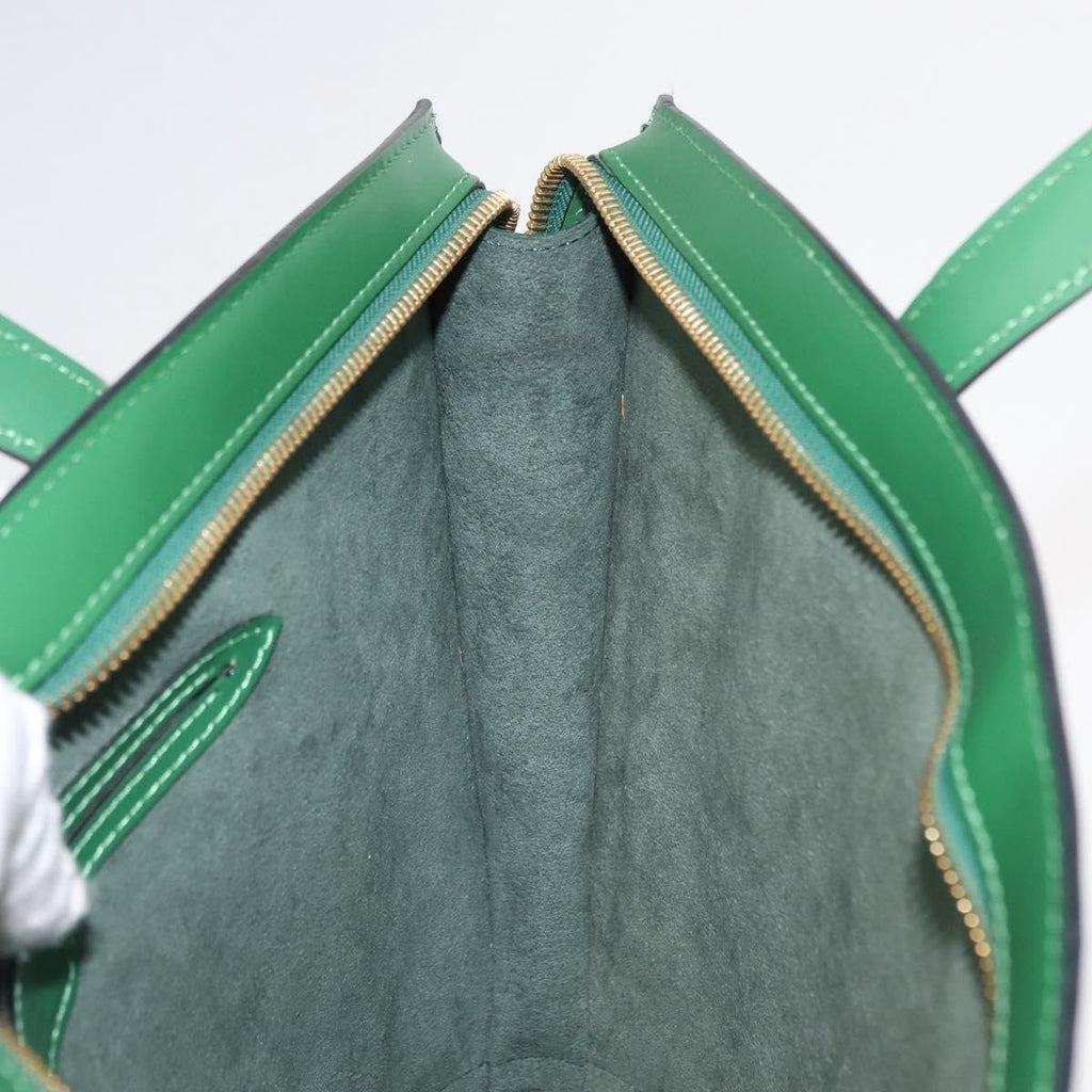 Louis Vuitton Saint Jacques Handbag Epi Leather Green Epi Leather Handbag (Pre-Owned)