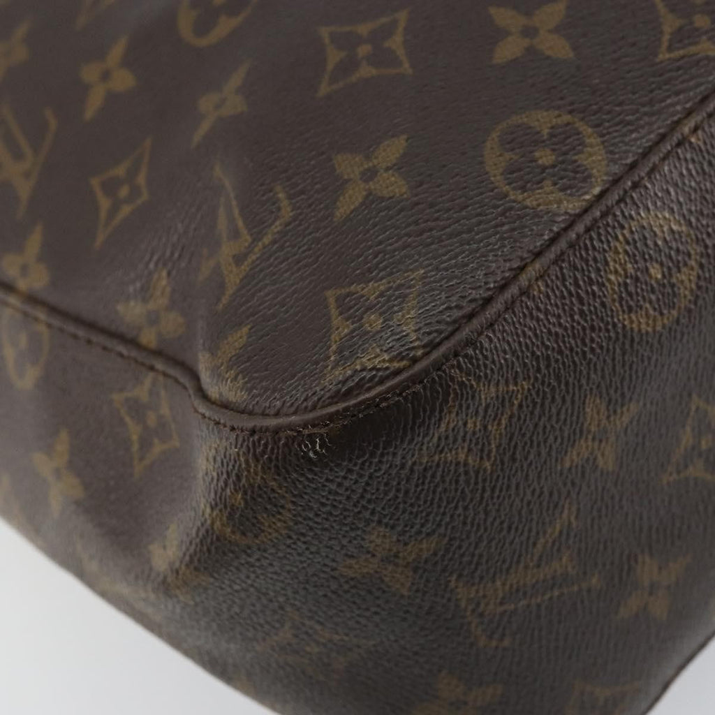 Louis Vuitton Monogram Looping Handbag Monogram Canvas Brown Canvas Shoulder Bag Bag (Pre-Owned)