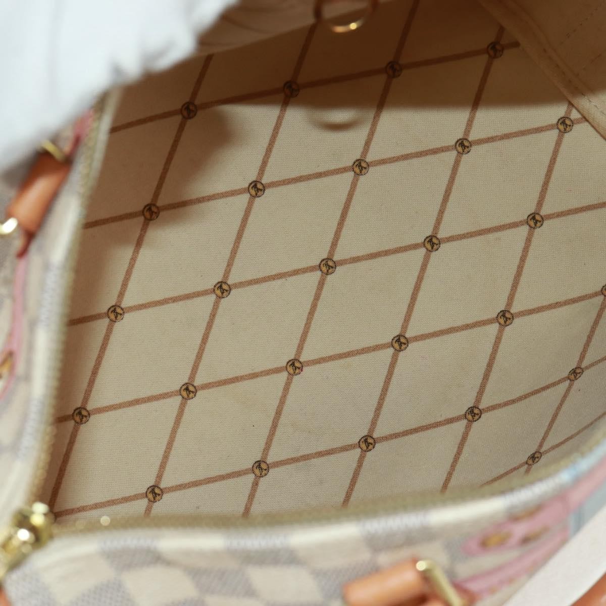 Louis Vuitton Speedy Bandouliere Bag Limited Edition Summer Trunks Monogram Canvas Multicolour Canvas Handbag (Pre-Owned)