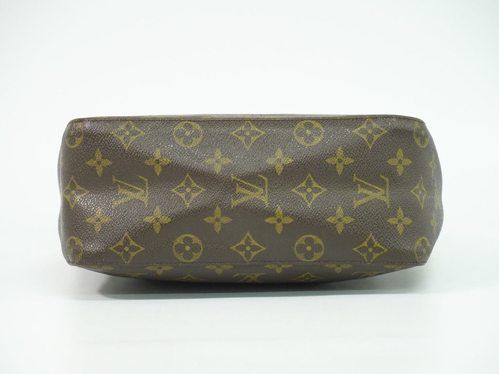 Louis Vuitton Monogram Looping Handbag Monogram Canvas Brown Canvas Shoulder Bag Bag (Pre-Owned)
