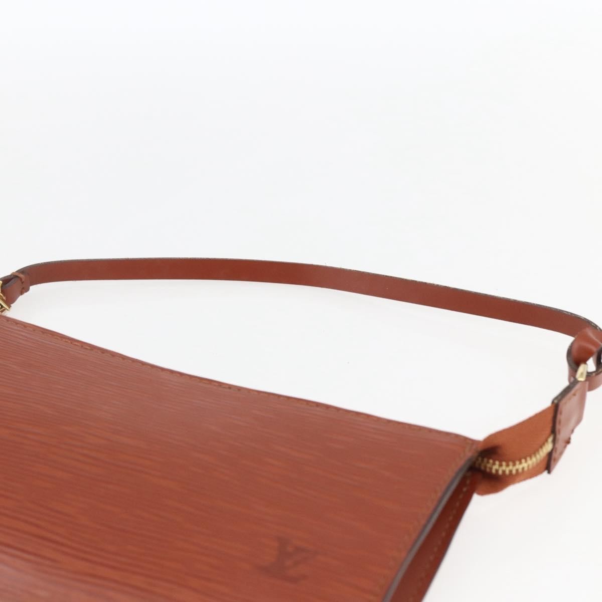 Louis Vuitton Pochette Accessoires Epi Leather Brown Leather Clutche & Pouche Bag (Pre-Owned)