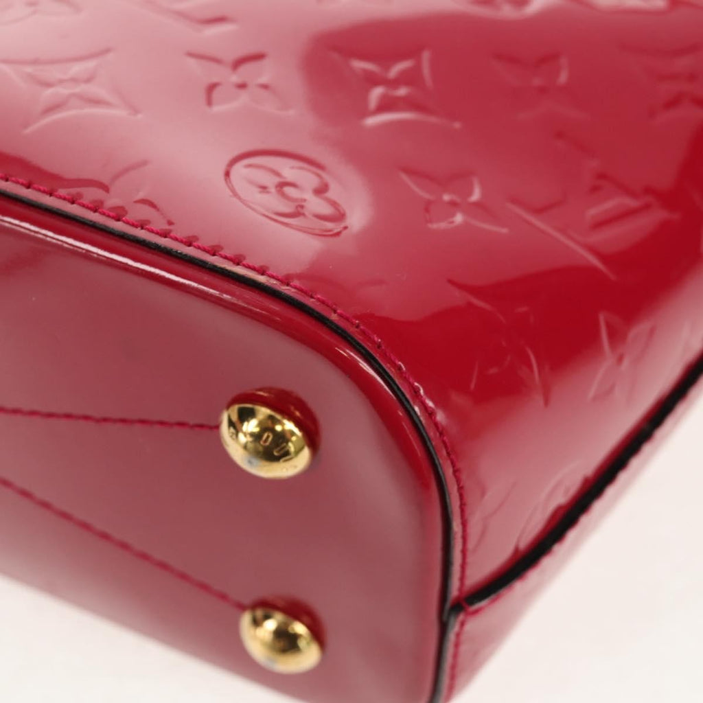 Louis Vuitton Montebello Handbag Monogram Vernis Pink Patent_Leather Handbag (Pre-Owned)