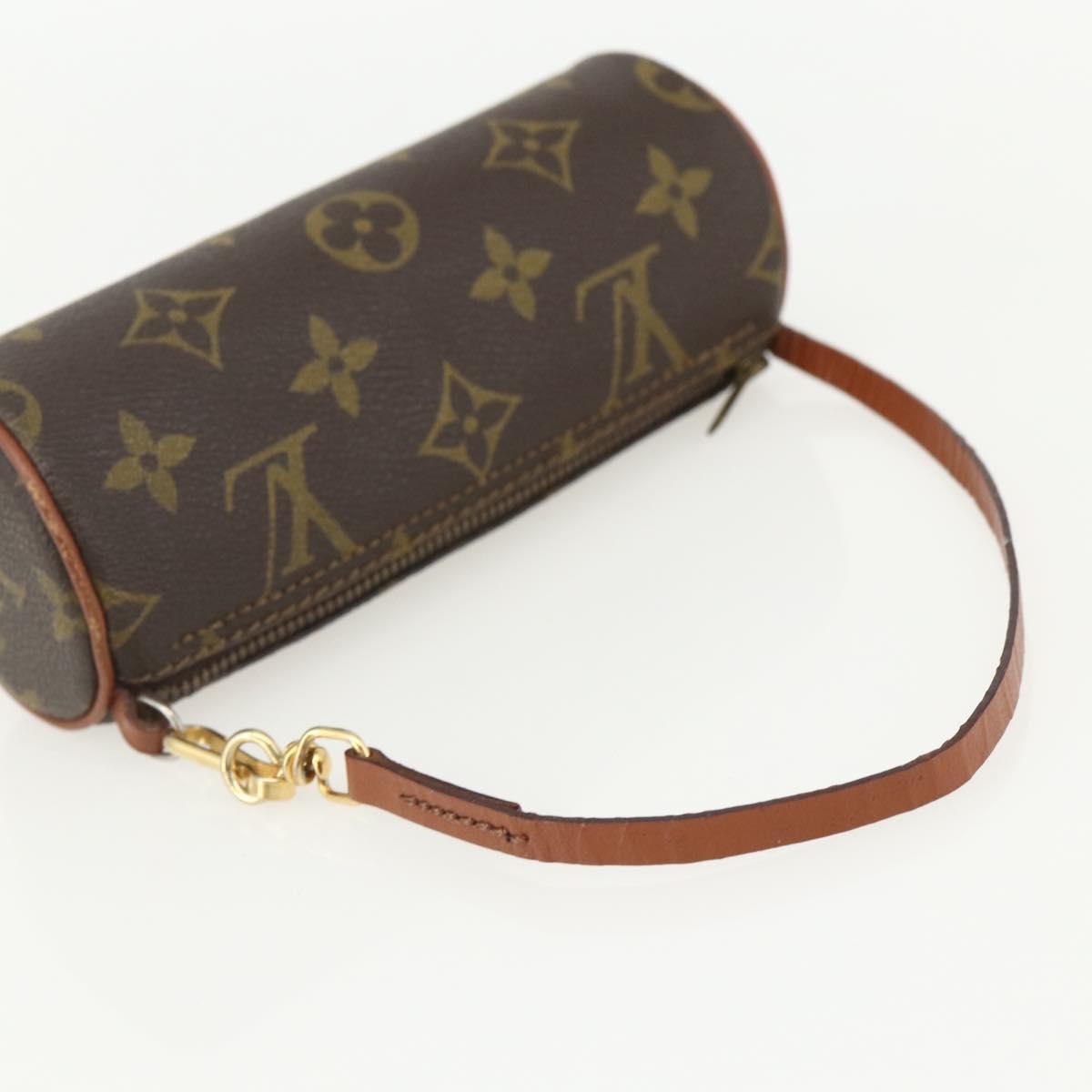 Louis Vuitton Papillon Pochette Monogram Canvas Brown Canvas Clutche & Pouche Bag (Pre-Owned)