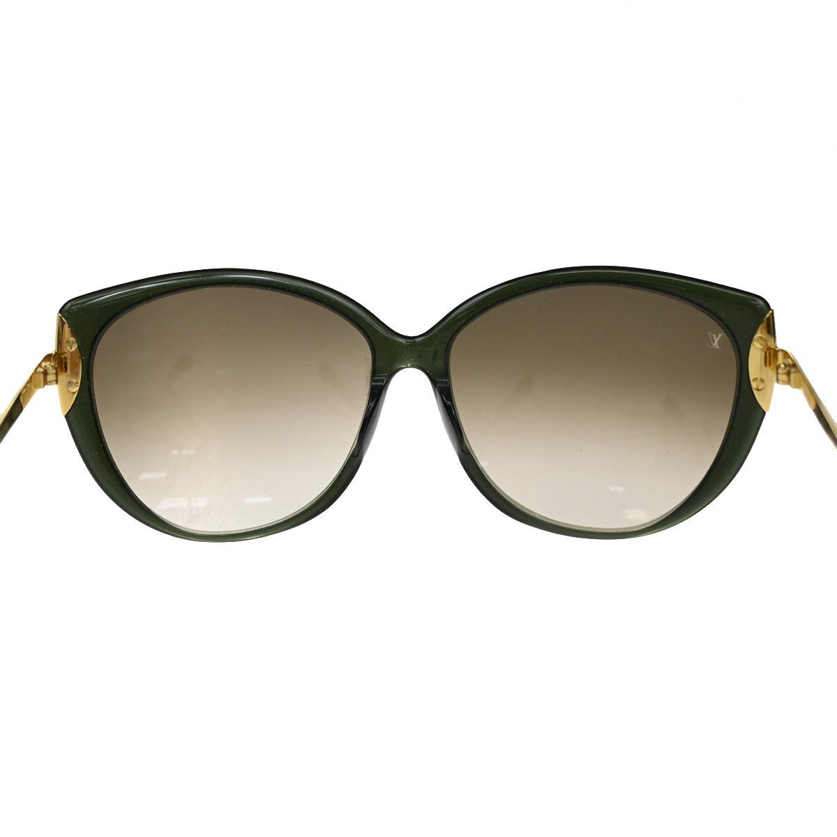 Louis Vuitton Eye Wear Metal Plastic Green Plastic_Glass Sunglasse Accessory (Pre-Owned)