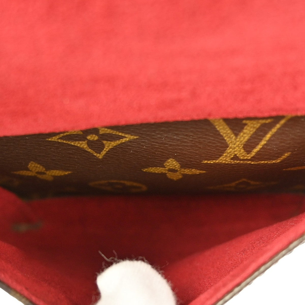 Louis Vuitton Viva Cite Handbag Monogram Canvas Brown Canvas Shoulder Bag Bag (Pre-Owned)