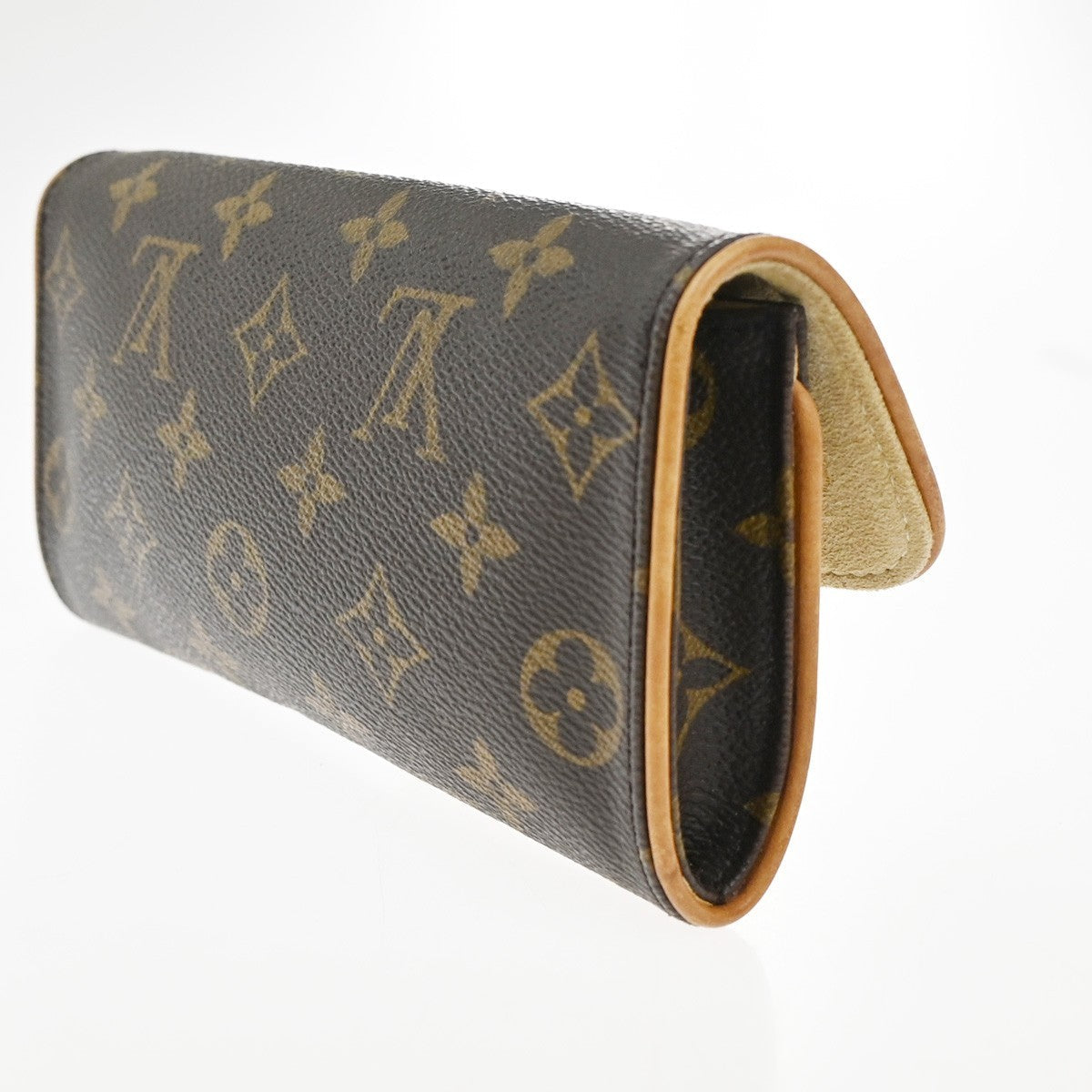 Louis Vuitton Twin Handbag Monogram Canvas Brown Canvas Clutche & Pouche Bag (Pre-Owned)