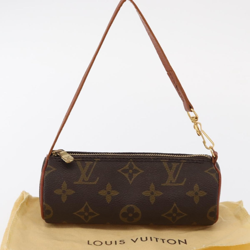 Louis Vuitton Papillon Pochette Monogram Canvas Brown Canvas Clutche & Pouche Bag (Pre-Owned)