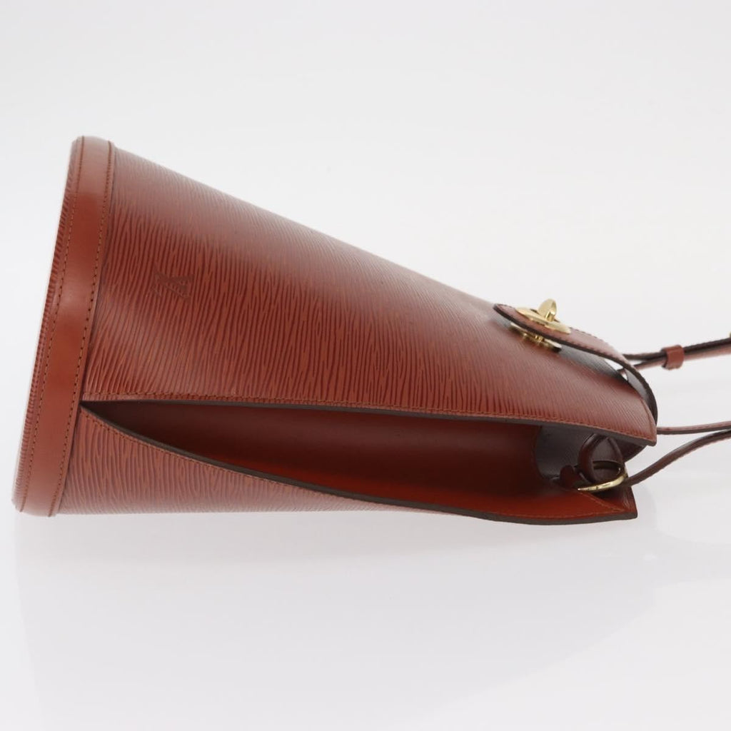 Louis Vuitton Cluny Shoulder Bag Epi Leather Brown Leather Shoulder Bag Bag (Pre-Owned)