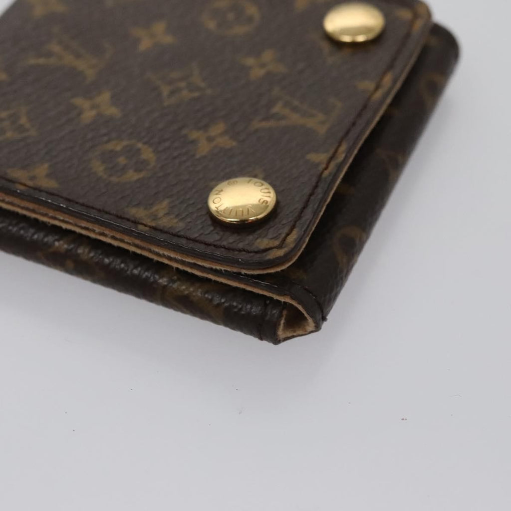 Louis Vuitton Case Jewelry Box Canvas Brown Canvas Wallets Accessory (Pre-Owned)