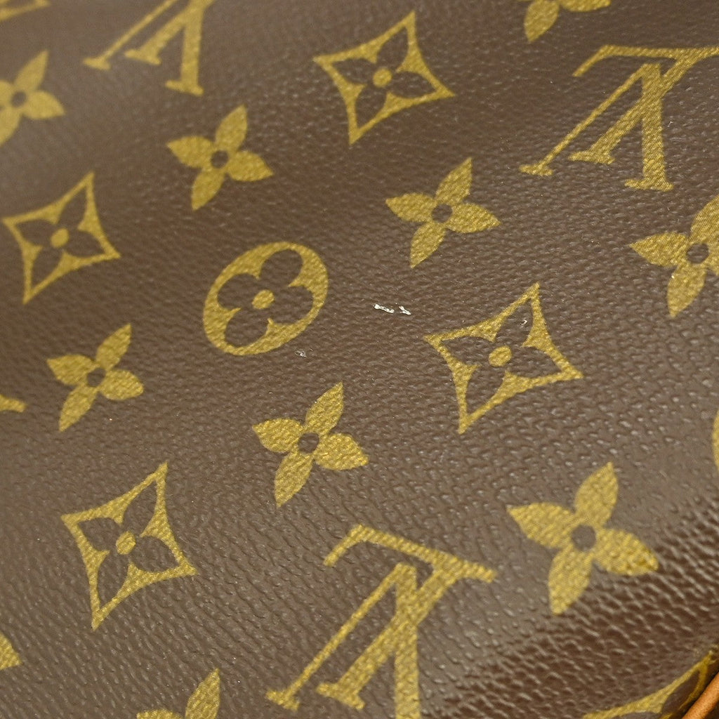 Louis Vuitton Keepall Bag Monogram Canvas Brown Canvas Travel Bag Bag (Pre-Owned)