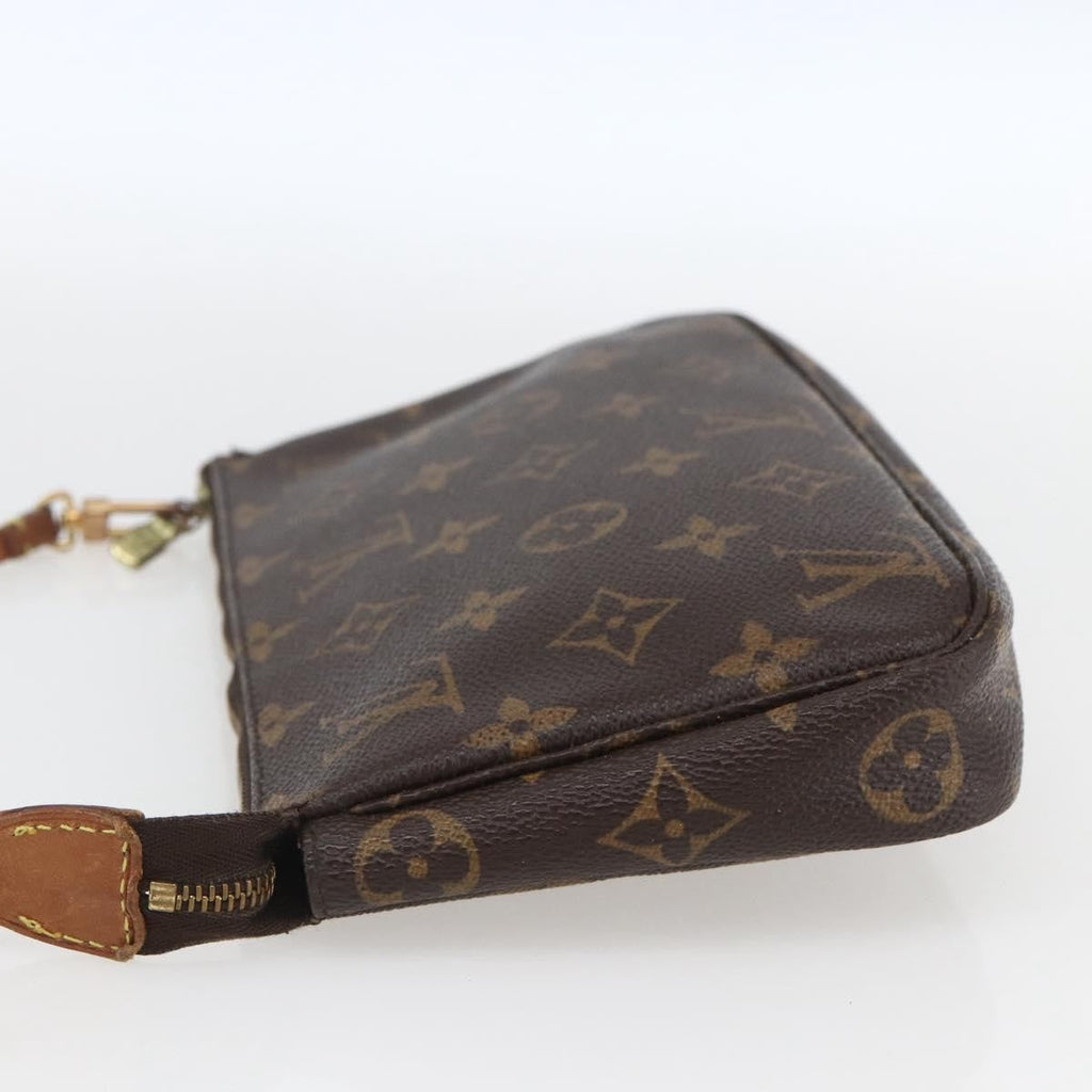 Louis Vuitton Pochette Accessoires Nm Monogram Canvas Brown Canvas Clutche & Pouche Bag (Pre-Owned)
