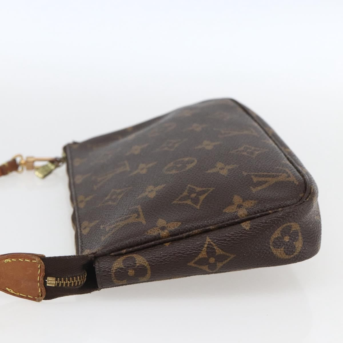Louis Vuitton Pochette Accessoires Nm Monogram Canvas Brown Canvas Clutche & Pouche Bag (Pre-Owned)