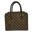 Louis Vuitton Brera Handbag Damier Brown Canvas Handbag (Pre-Owned)