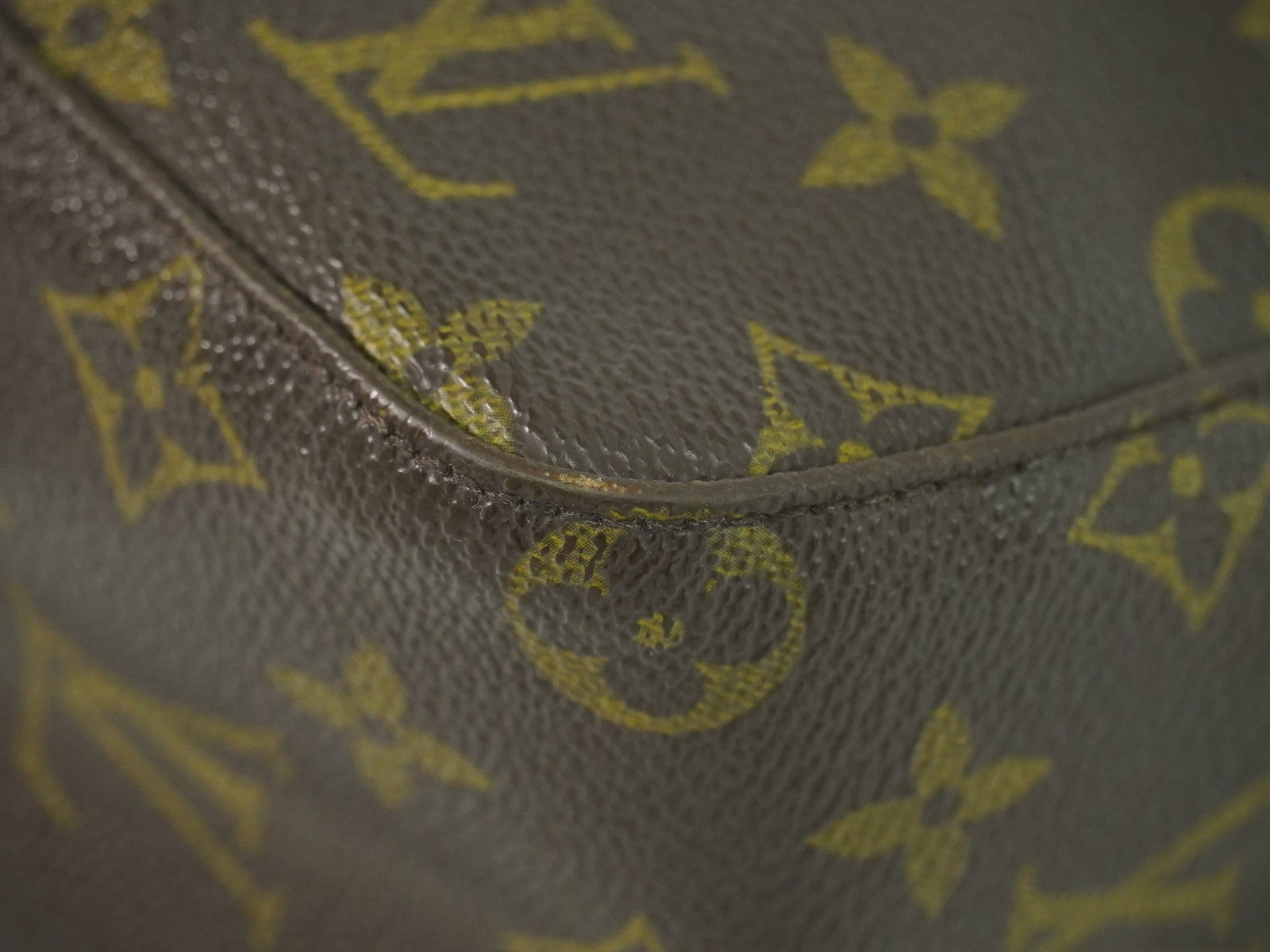 Louis Vuitton Monogram Looping Handbag Monogram Canvas Brown Canvas Shoulder Bag Bag (Pre-Owned)