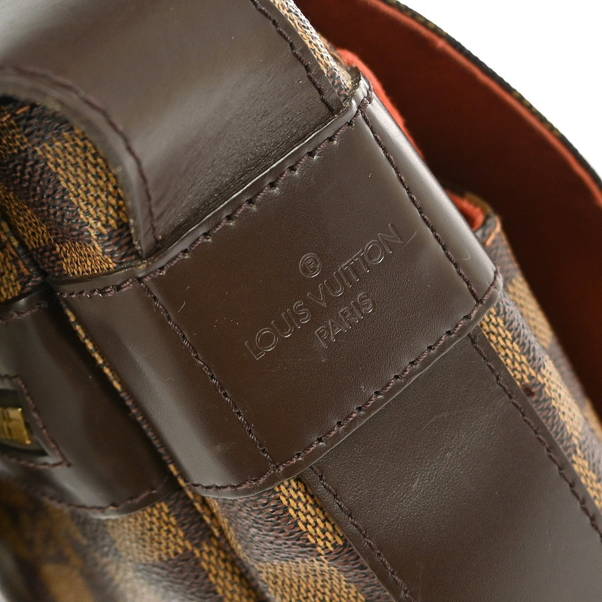 Louis Vuitton Bastille Bag Damier Brown Canvas Shoulder Bag Bag (Pre-Owned)