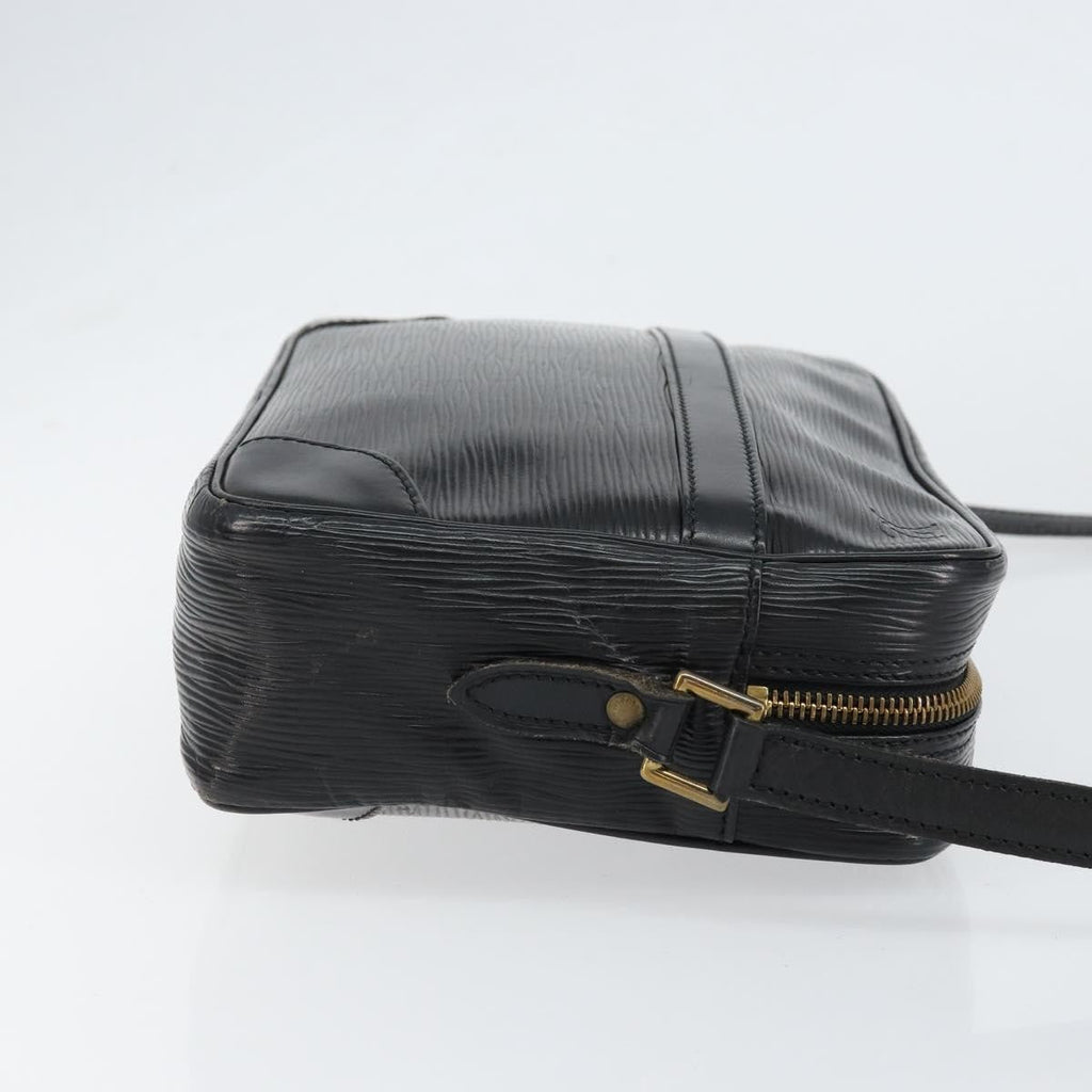 Louis Vuitton Trocadero Handbag Epi Leather Black Leather Shoulder Bag Bag (Pre-Owned)