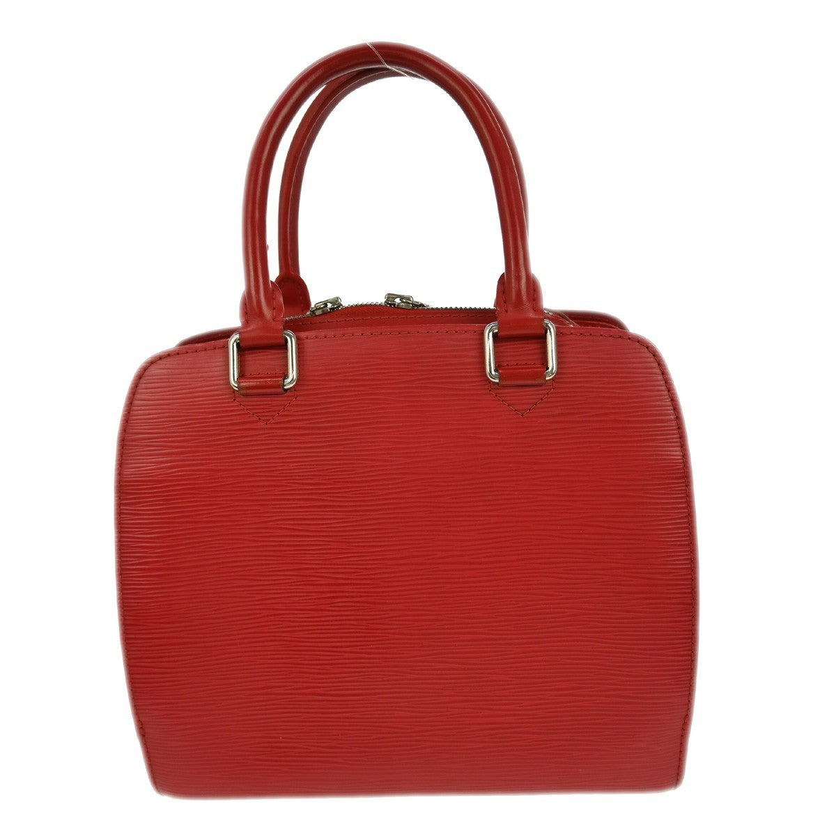 Louis Vuitton Pont Neuf Handbag Epi Leather Red Leather Handbag (Pre-Owned)
