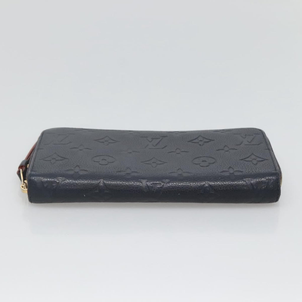 Louis Vuitton Portefeuille Zippy Monogramme Empreinte Monogramme Empreinte Navy Leather Wallets Accessory (Pre-Owned)