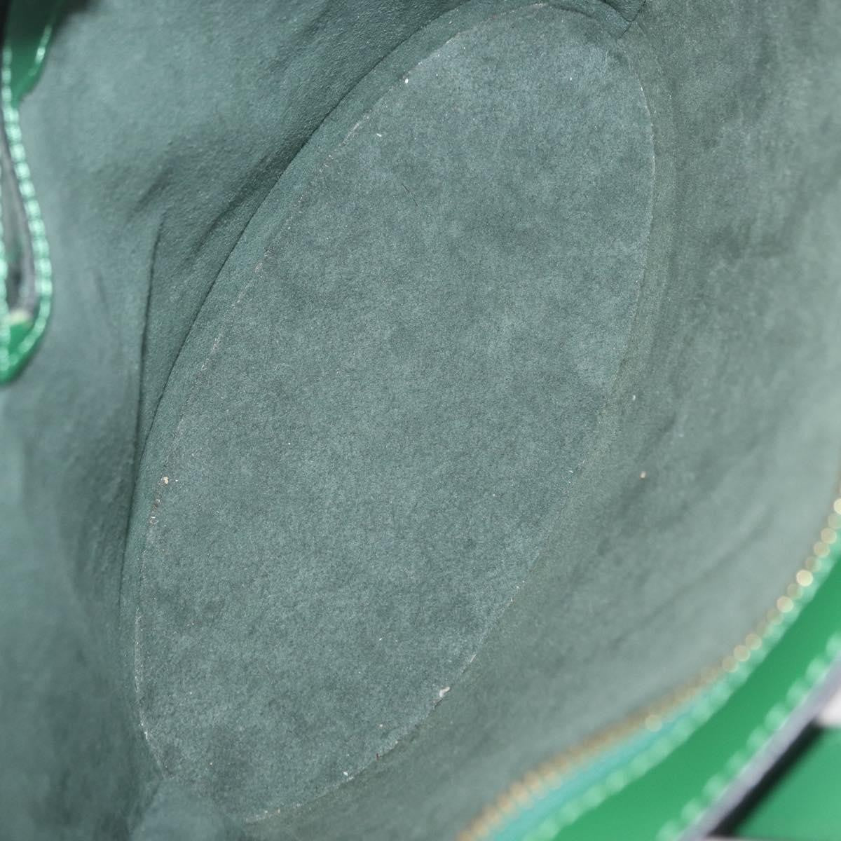 Louis Vuitton Saint Jacques Handbag Epi Leather Green Epi Leather Handbag (Pre-Owned)