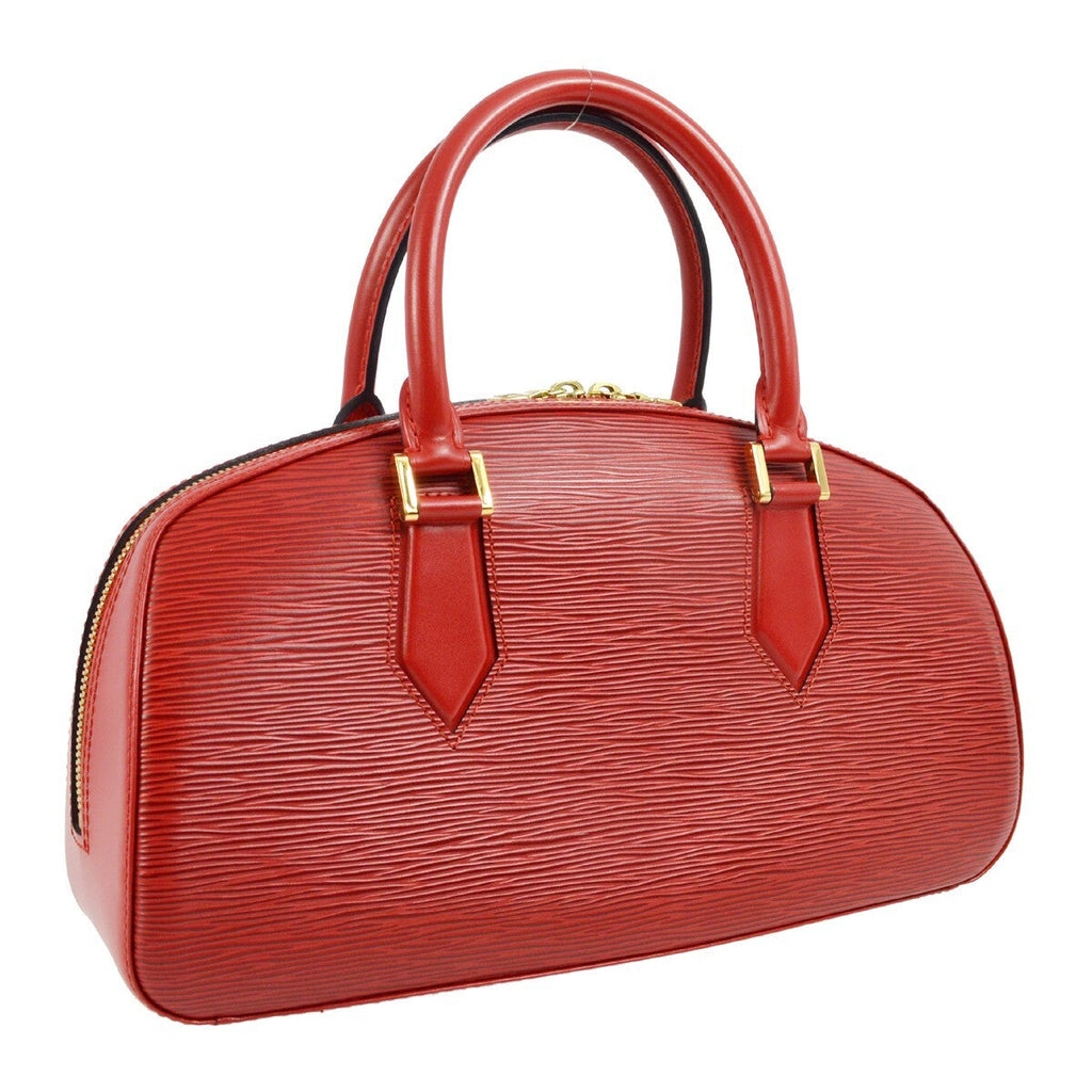 Louis Vuitton Jasmin Bag Epi Leather Red Leather Handbag (Pre-Owned)