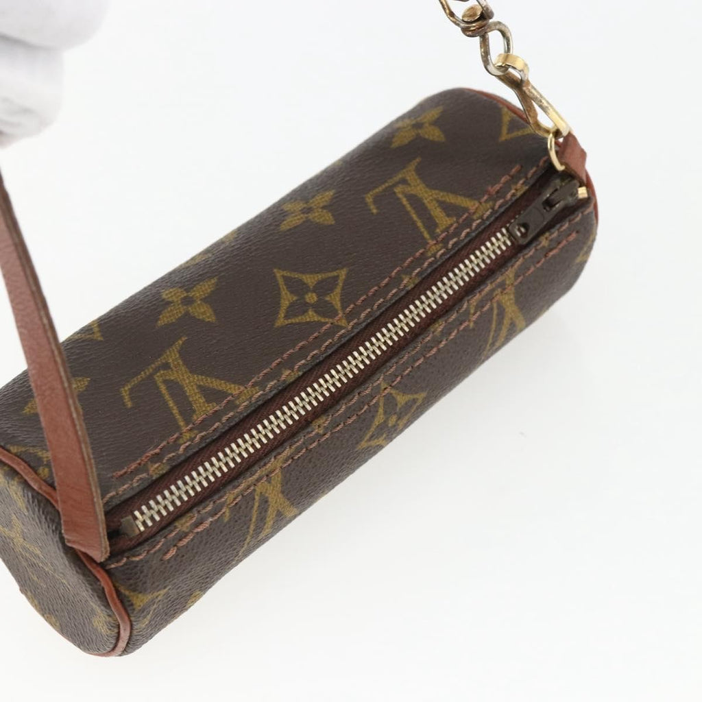Louis Vuitton Papillon Pochette Monogram Canvas Brown Canvas Clutche & Pouche Bag (Pre-Owned)