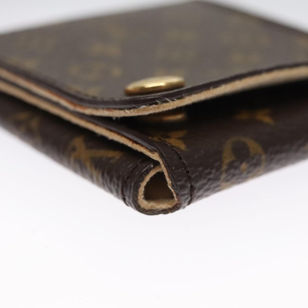 Louis Vuitton Case Jewelry Box Canvas Brown Canvas Wallets Accessory (Pre-Owned)