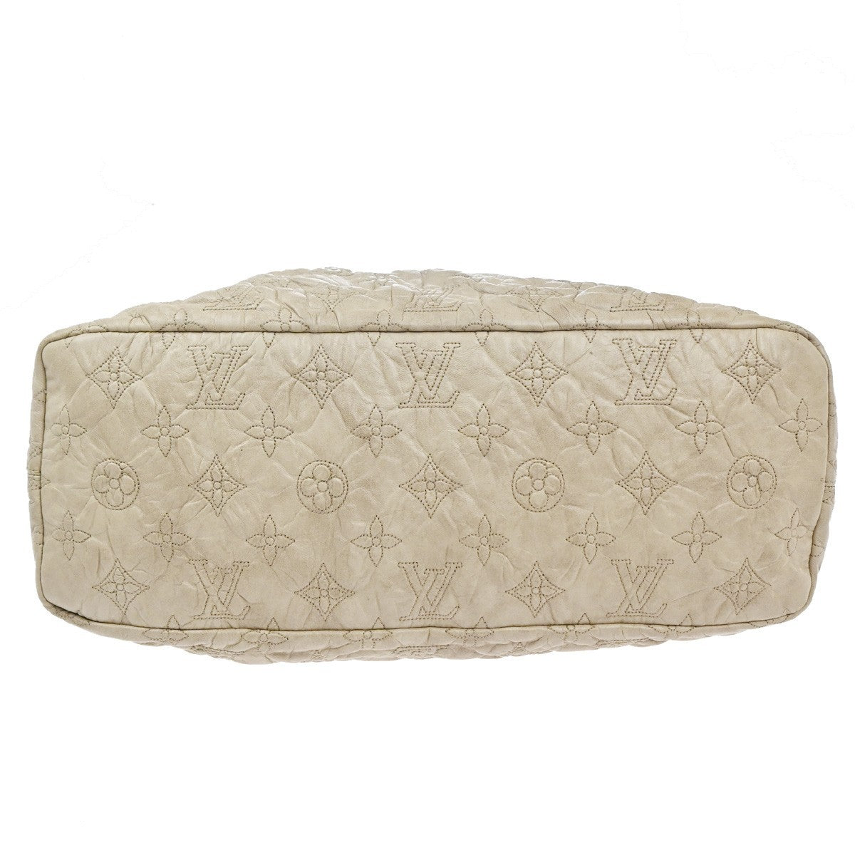 Louis Vuitton Olympe Stratus Handbag Limited Edition Monogram Lambskin Beige Leather Shoulder Bag Bag (Pre-Owned)