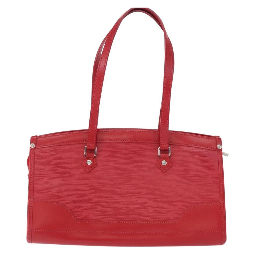 Louis Vuitton Madeleine Handbag Epi Leather Red Epi Leather Handbag (Pre-Owned)