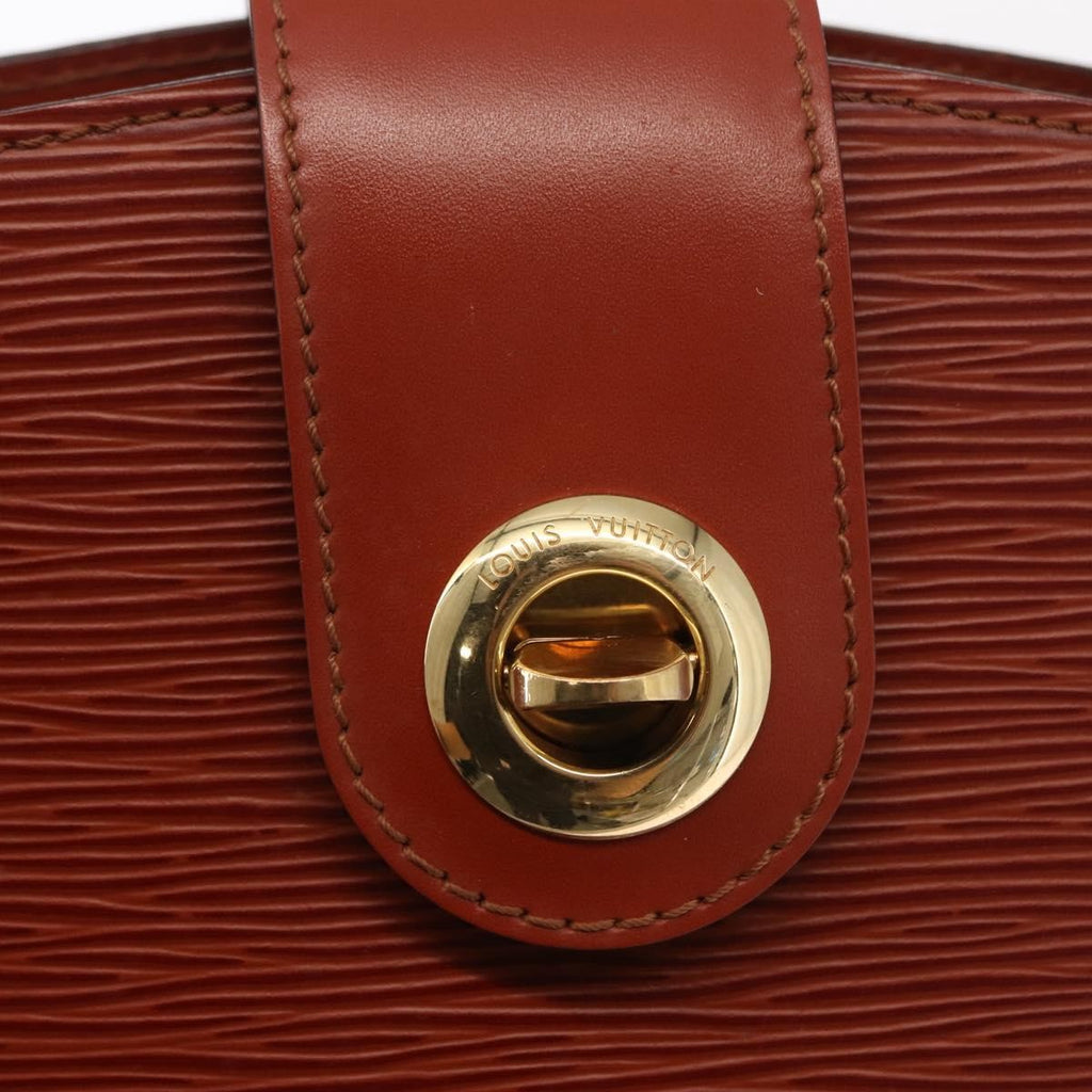 Louis Vuitton Cluny Shoulder Bag Epi Leather Brown Leather Shoulder Bag Bag (Pre-Owned)