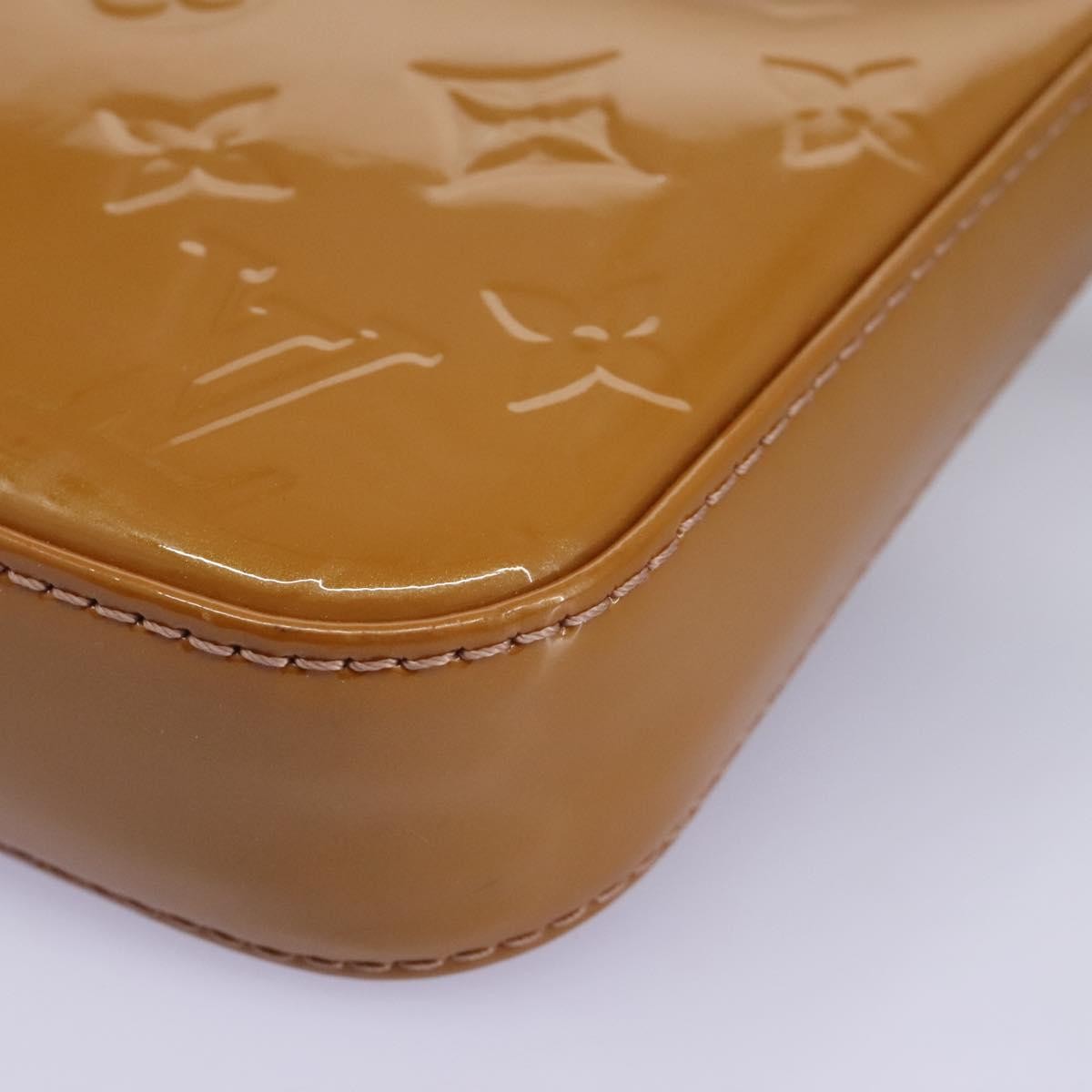 Louis Vuitton Pochette Accessoires Patent Leather Pink Patent_Leather Bag (Pre-Owned)
