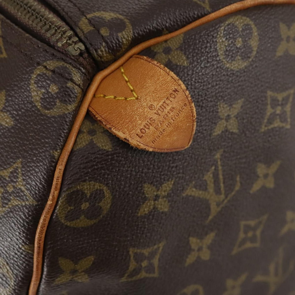 Louis Vuitton Keepall Bag Monogram Canvas Brown Canvas Travel Bag Bag (Pre-Owned)