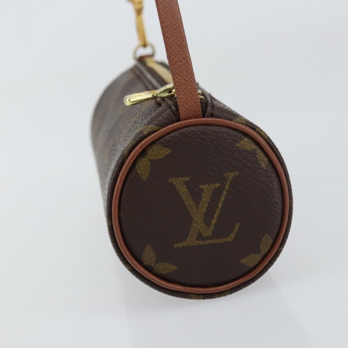 Louis Vuitton Papillon Pochette Monogram Canvas Brown Canvas Clutche & Pouche Bag (Pre-Owned)