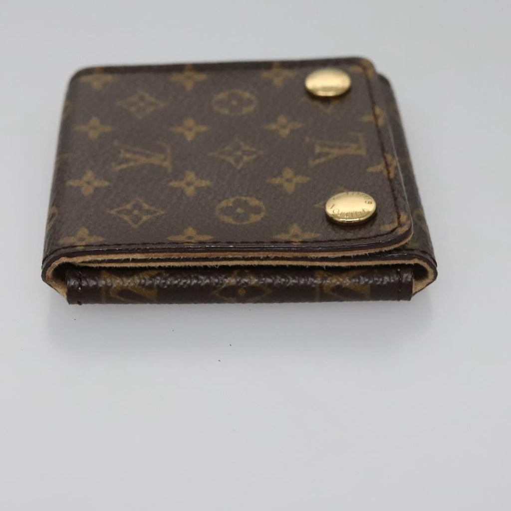 Louis Vuitton Case Jewelry Box Canvas Brown Canvas Wallets Accessory (Pre-Owned)