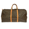 Louis Vuitton Keepall Bag Monogram Canvas Brown Canvas Travel Bag Bag (Pre-Owned)