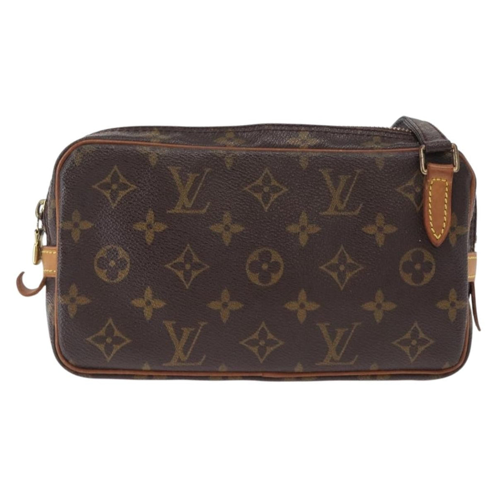 Louis Vuitton Pochette Marly Bandouliere Bag Monogram Canvas Brown Canvas Shoulder Bag Bag (Pre-Owned)