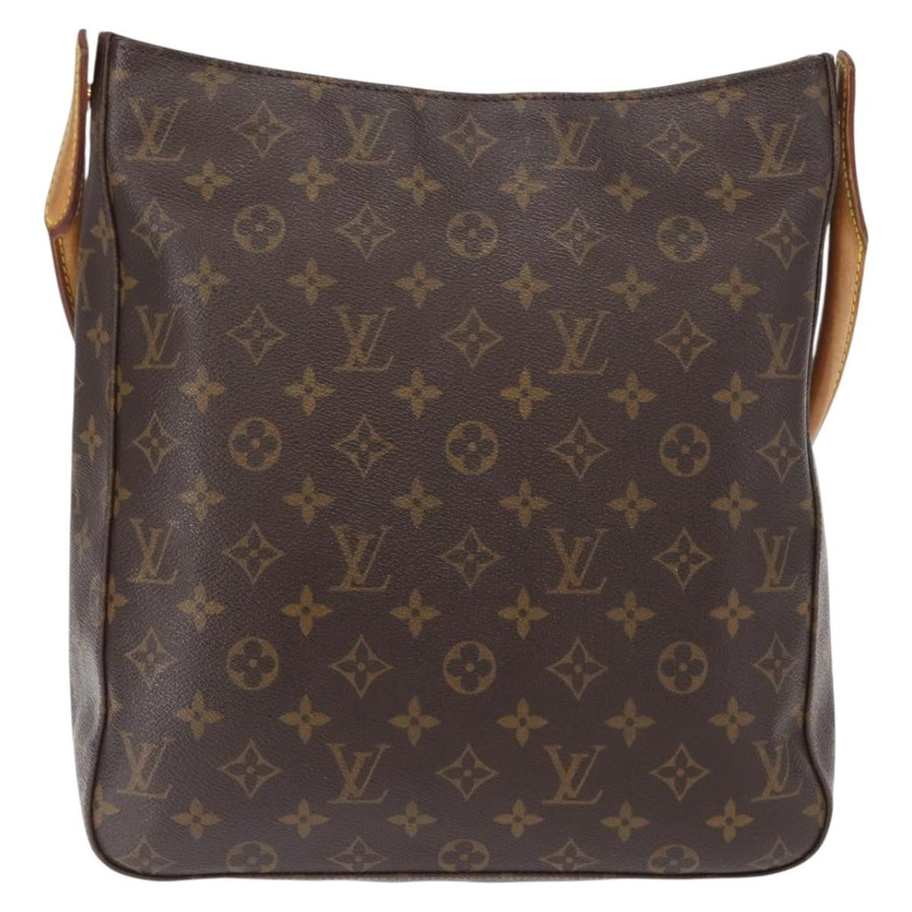 Louis Vuitton Monogram Looping Handbag Monogram Canvas Brown Canvas Shoulder Bag Bag (Pre-Owned)