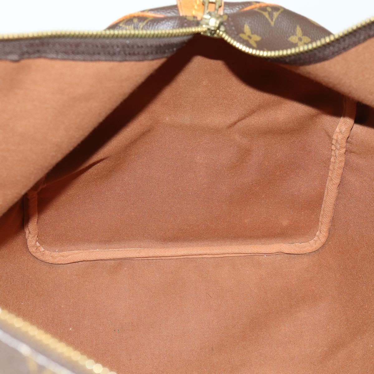 Louis Vuitton Keepall Bag Monogram Canvas Brown Canvas Travel Bag Bag (Pre-Owned)