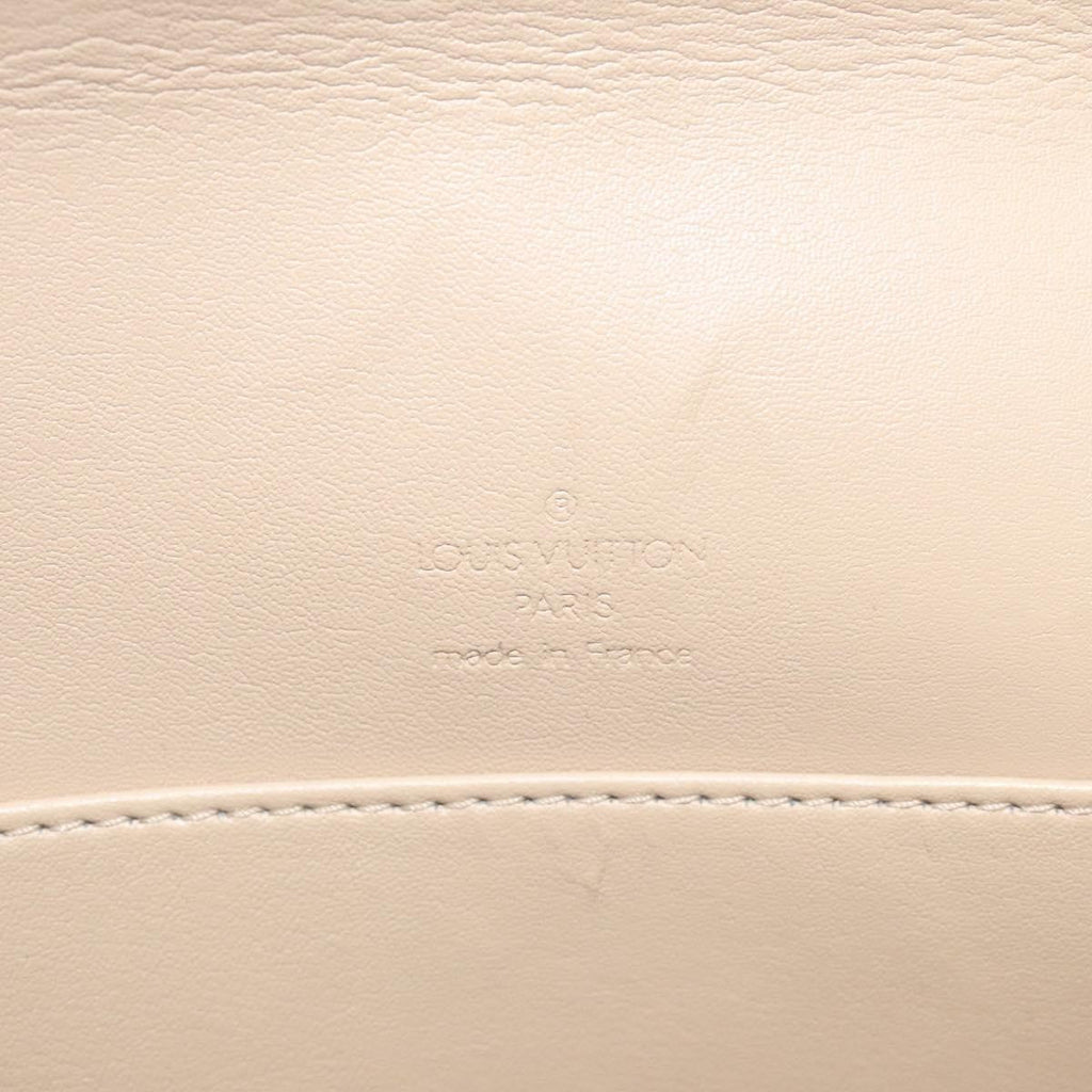 Louis Vuitton Thompson Street Handbag Monogram Vernis Beige Patent_Leather Bag (Pre-Owned)