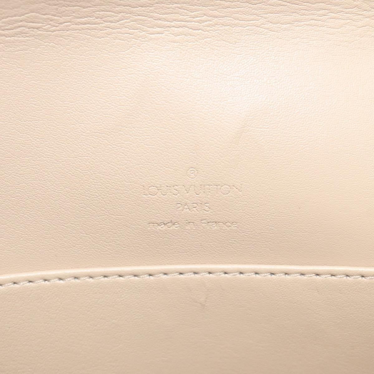 Louis Vuitton Thompson Street Handbag Monogram Vernis Beige Patent_Leather Bag (Pre-Owned)