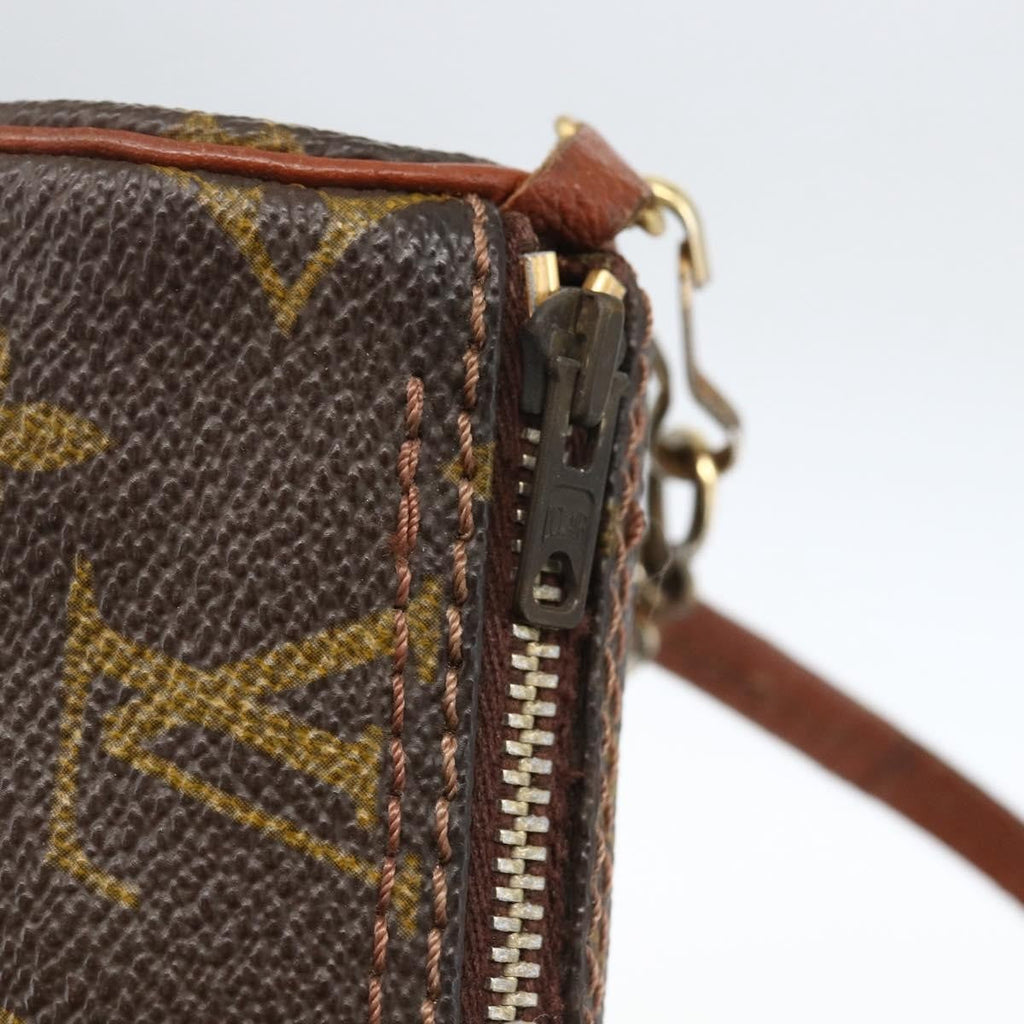 Louis Vuitton Papillon Pochette Monogram Canvas Brown Canvas Clutche & Pouche Bag (Pre-Owned)