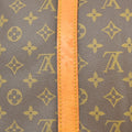 Louis Vuitton Keepall Bag Monogram Canvas Brown Canvas Travel Bag Bag (Pre-Owned)