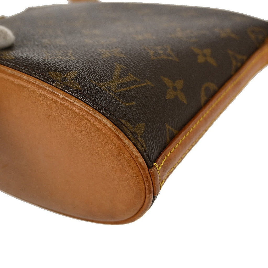 Louis Vuitton Drouot Handbag Monogram Canvas Brown Canvas Shoulder Bag Bag (Pre-Owned)