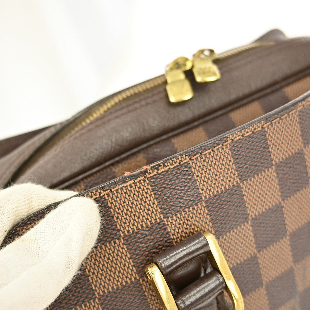 Louis Vuitton Triana Bag Damier Brown Canvas Handbag (Pre-Owned)