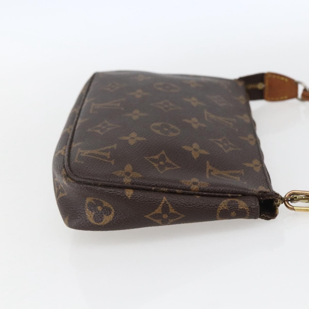 Louis Vuitton Pochette Accessoires Nm Monogram Canvas Brown Canvas Clutche & Pouche Bag (Pre-Owned)