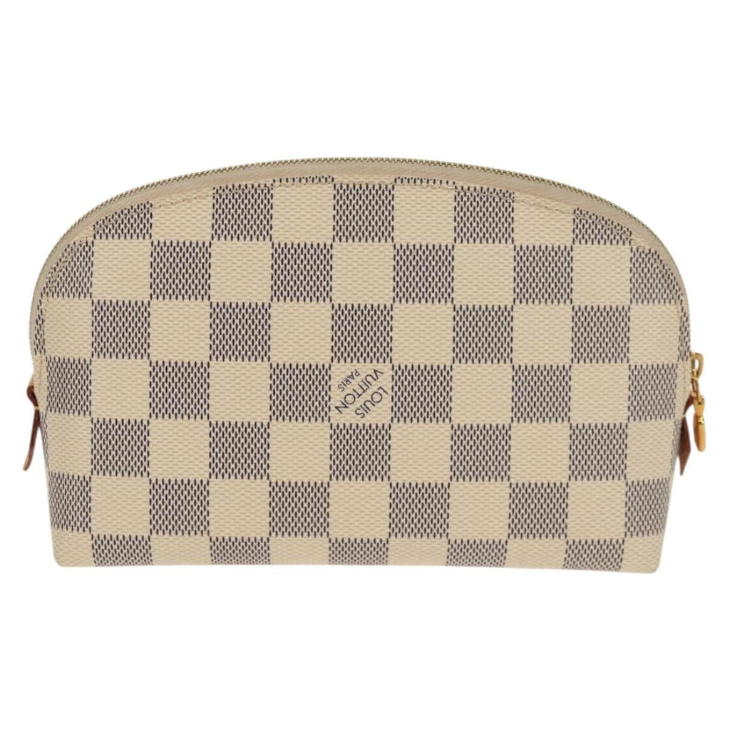 Louis Vuitton Cosmetic Pouch Damier Beige Canvas Clutche & Pouche Bag (Pre-Owned)