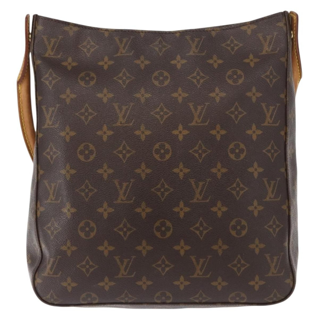 Louis Vuitton Monogram Looping Handbag Monogram Canvas Brown Canvas Shoulder Bag Bag (Pre-Owned)