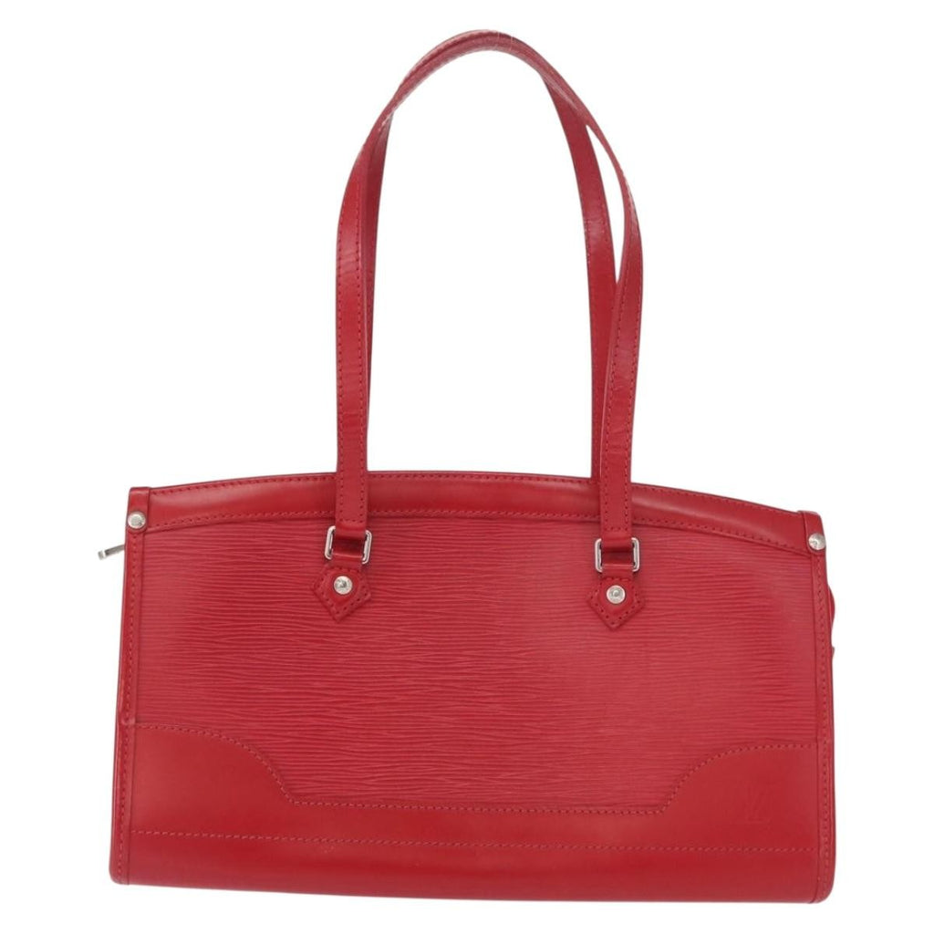 Louis Vuitton Madeleine Handbag Epi Leather Red Epi Leather Handbag (Pre-Owned)