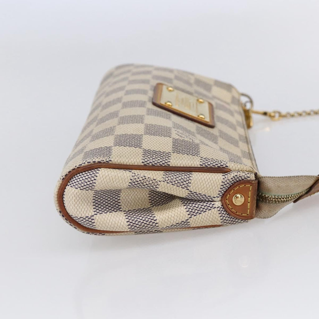 Louis Vuitton Eva Handbag Damier Beige Canvas Bag (Pre-Owned)